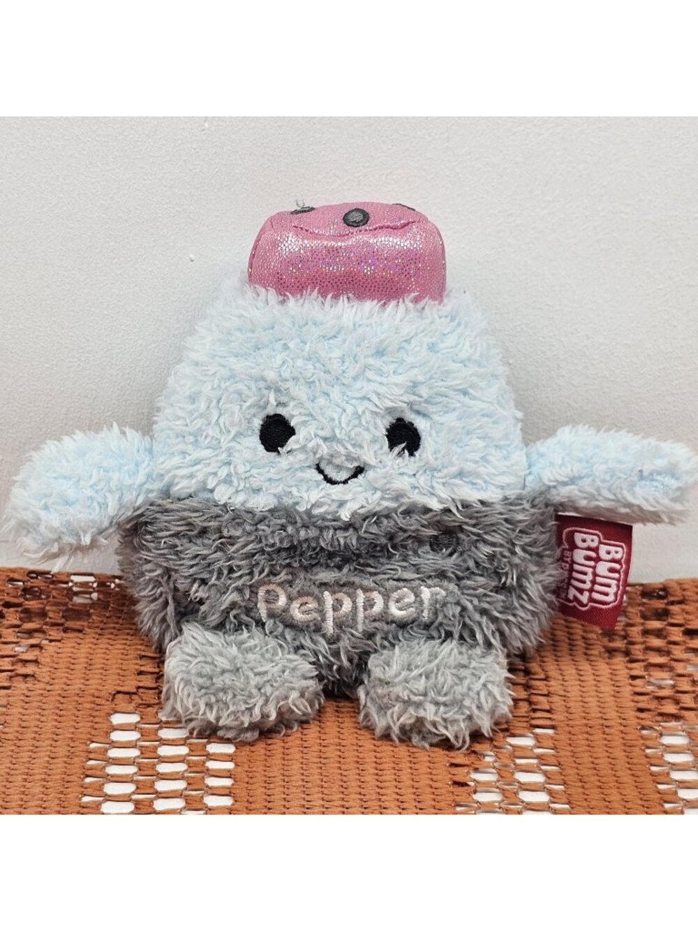 BumBumz 4.5" Phoenix The Pepper Shaker Plush Stuffed Toy Pre-owned